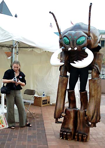 Dungeons & Dragons Umber Hulk at the 30th Anniversary Party at GenCon 2004