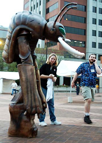 Dungeons & Dragons Umber Hulk at the 30th Anniversary Party at GenCon 2004